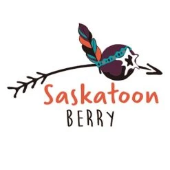 Saskatoon Berry Amelanchier Alnifolia `Saskatoon Berry´ -BaumReich Geschaft Saskatoon Berry Logo